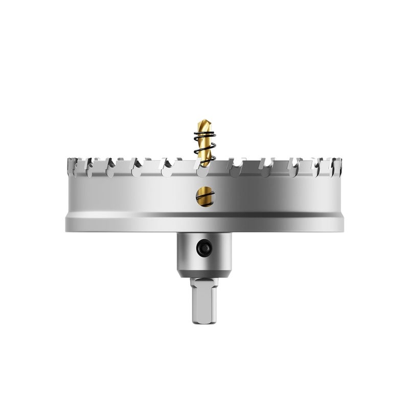 GSTK Upgraded Heavy Duty Carbide Hole Saw 135mm|5-5/16",Metal Steel Hole Saw Drill Bit,TCT Hole Cutter-Alloy Hardness Upgraded, Life Upgraded, Ideal for Stainless Steel, mild Steel, Iron, Copper,etc - Image 1